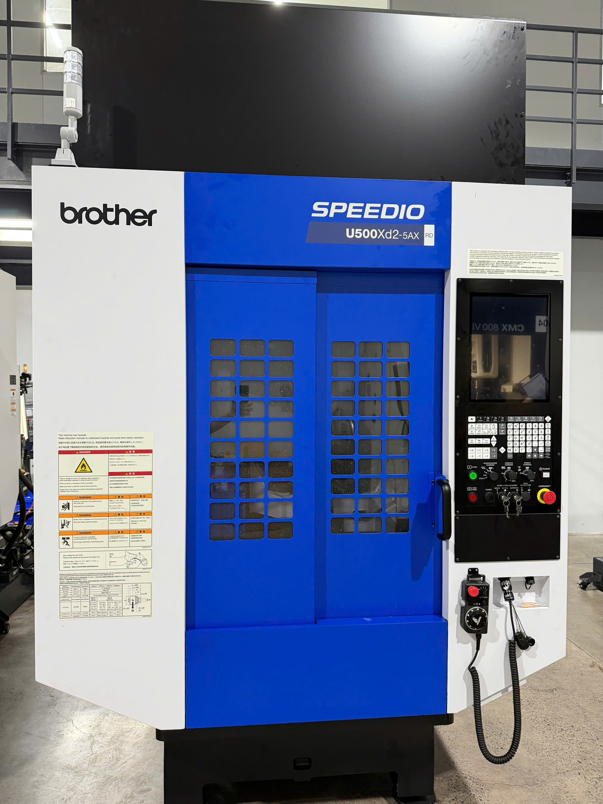 Trung tâm phay CNC 5 trục Brother SPEEDIO