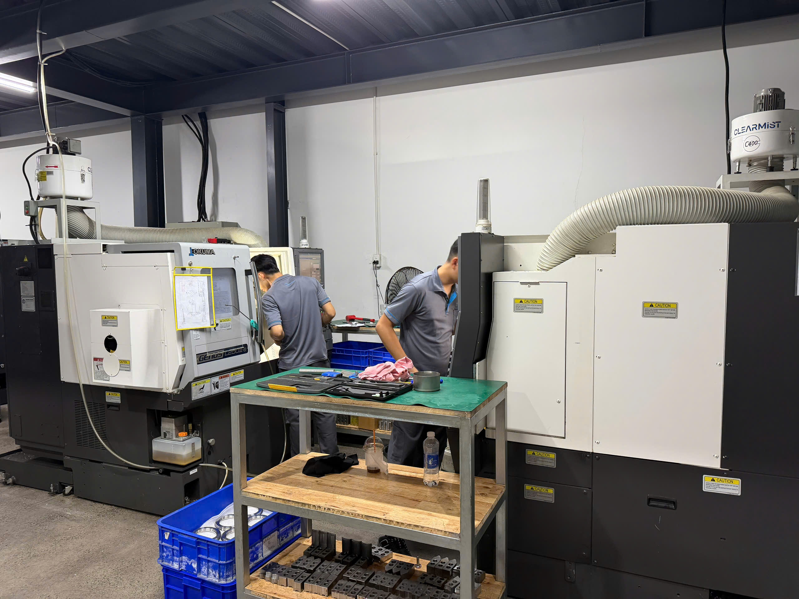 Cụm máy tiện CNC Okuma GENOS